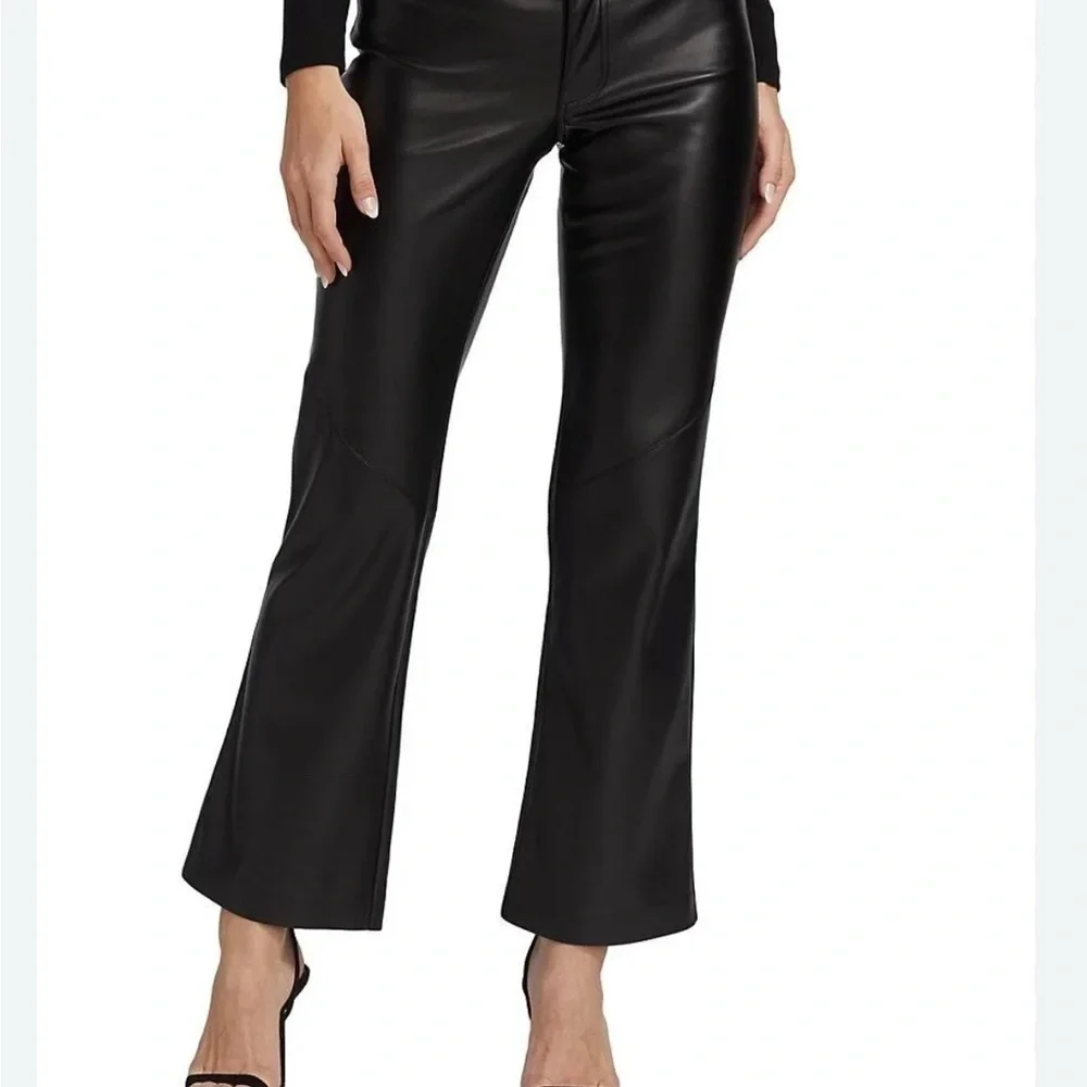 Free People Faux Leather Pants | Boho Fall Essential | Size 8